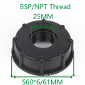 Acoplamiento de grifo IBC BSP / NPT IBC Camlock Fittings